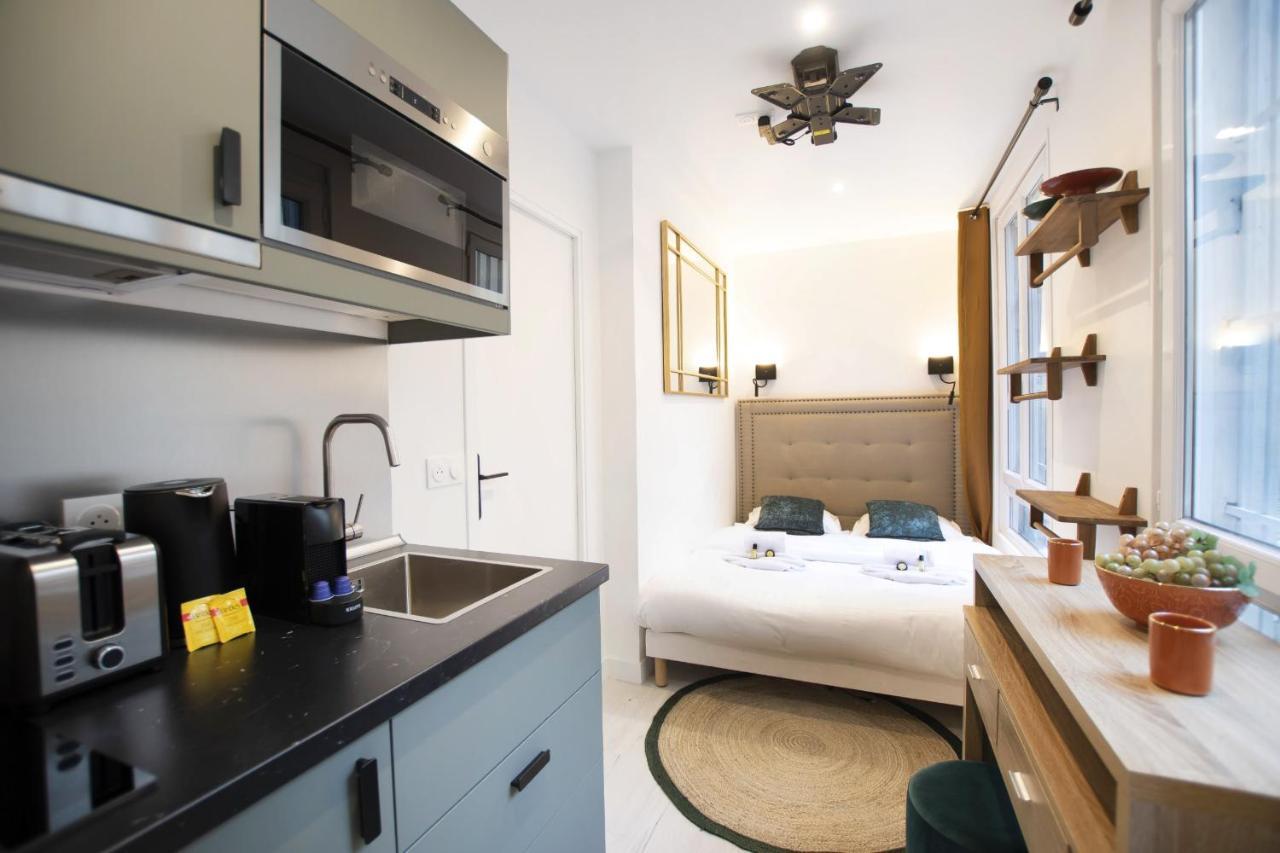 Guestready - Studio With Jacuzzi In The 10 Th Apartment Paris Ngoại thất bức ảnh